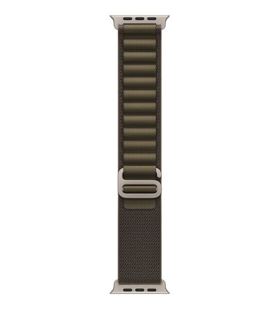 Apple Alpine Loop Armband L Watch 49 mm  (Olive) f&uuml;r 99,00 Euro