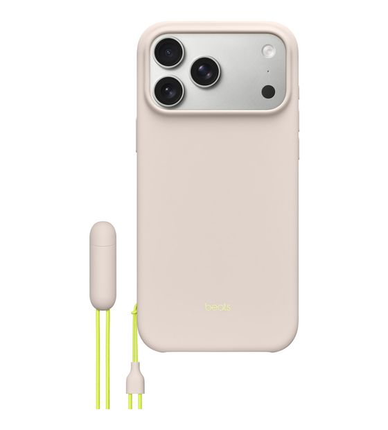 Apple Beats Kickstand Case mit MagSafe Cover für Apple iPhone 17 Pro Max  (Limette, Steinfarbe) f&uuml;r 57,49 Euro