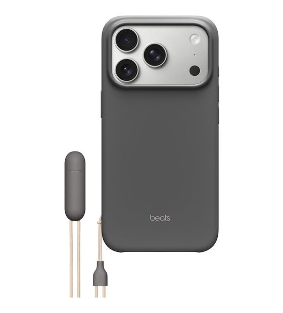 Apple Beats Kickstand Case mit MagSafe Cover für Apple iPhone 17 Pro  (Granit, Grau) f&uuml;r 57,49 Euro