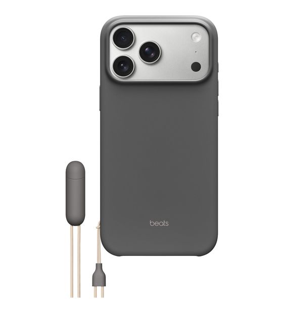 Apple Beats Kickstand Case mit MagSafe Cover für Apple iPhone 17 Pro Max  (Granit, Grau) f&uuml;r 57,49 Euro