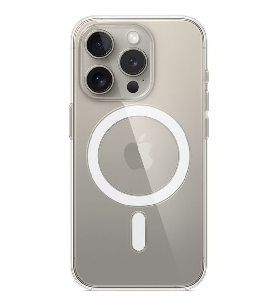 Apple Clear Case mit MagSafe Cover für Apple iPhone 15 Pro  (Transparent) f&uuml;r 59,00 Euro