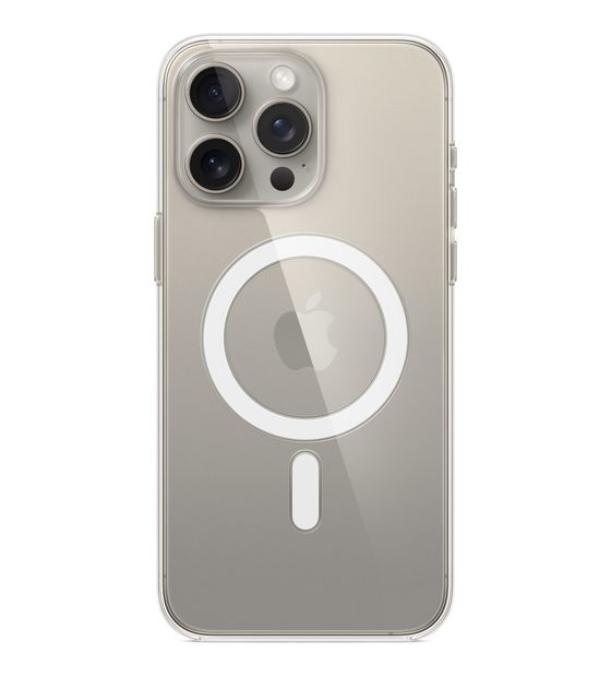 Apple Clear Case mit MagSafe Cover für Apple iPhone 15 Pro Max  (Transparent) f&uuml;r 59,00 Euro