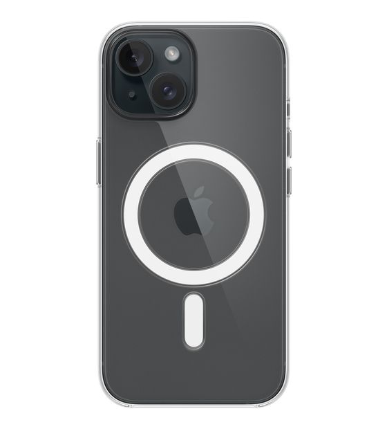 Apple Clear Case mit MagSafe Cover für Apple iPhone 15  (Transparent) f&uuml;r 59,00 Euro