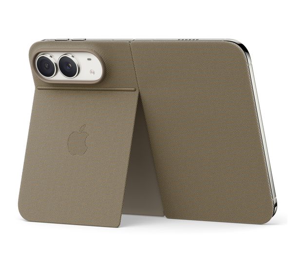 Apple Folio mit Standfuß Folio für Apple iPhone Duo  (Graubraun) f&uuml;r 136,99 Euro