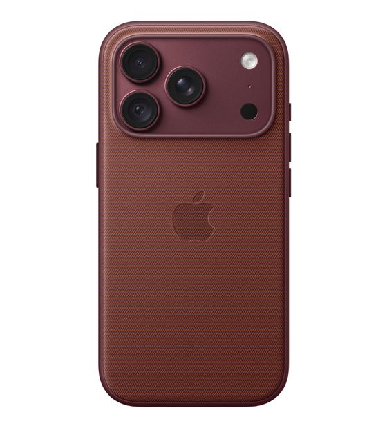 Apple Funktionsgewebe Case mit MagSafe Cover für Apple iPhone 18 Pro  (Burgund) f&uuml;r 63,99 Euro