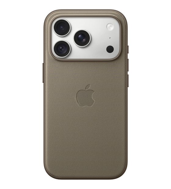 Apple Funktionsgewebe Case mit MagSafe Cover für Apple iPhone 18 Pro  (Graubraun) f&uuml;r 63,99 Euro