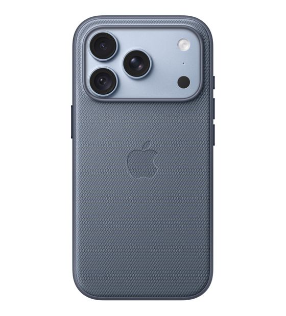 Apple Funktionsgewebe Case mit MagSafe Cover für Apple iPhone 18 Pro  (Blau) f&uuml;r 63,99 Euro