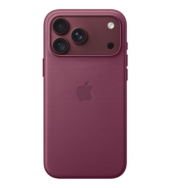 Apple Funktionsgewebe Case mit MagSafe Cover für Apple iPhone 18 Pro Max  (Beere) f&uuml;r 63,99 Euro