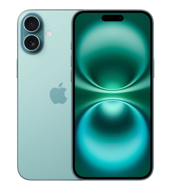 Apple iPhone 16 Plus 128 GB 5G Smartphone 17 cm (6.7 Zoll) IOS 48 MP Dual Kamera Dual Sim WiFi 7  (Türkis) f&uuml;r 949,00 Euro