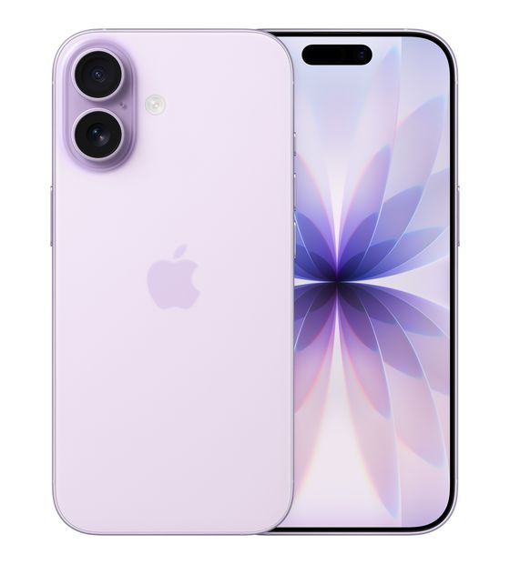 Apple iPhone 17 512 GB 5G Smartphone 16 cm (6.3 Zoll) IOS 48 MP Dual Kamera Dual Sim WiFi 7  (Lavendel) f&uuml;r 1.199,00 Euro
