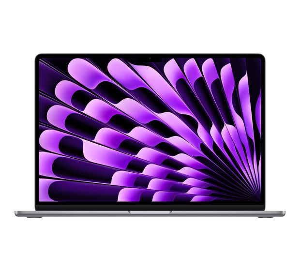 Apple MacBook Air Notebook 38,9 cm (15.3 Zoll) 2880 x 1864 Pixel 256 GB SSD macOS Sequoia Apple M  (Grau) f&uuml;r 1.369,00 Euro
