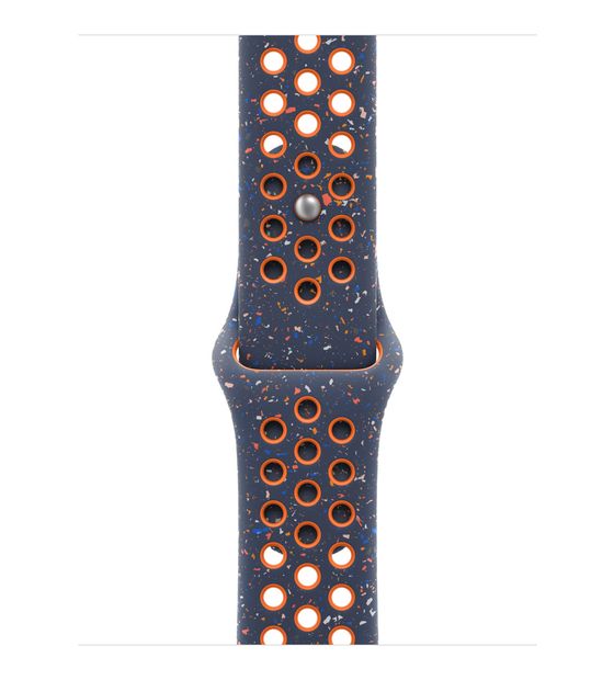Apple MC2E4ZM/A Armband S/M Apple Watch Models 38mm, 40mm, 41mm  (Blau, Orange) f&uuml;r 49,99 Euro
