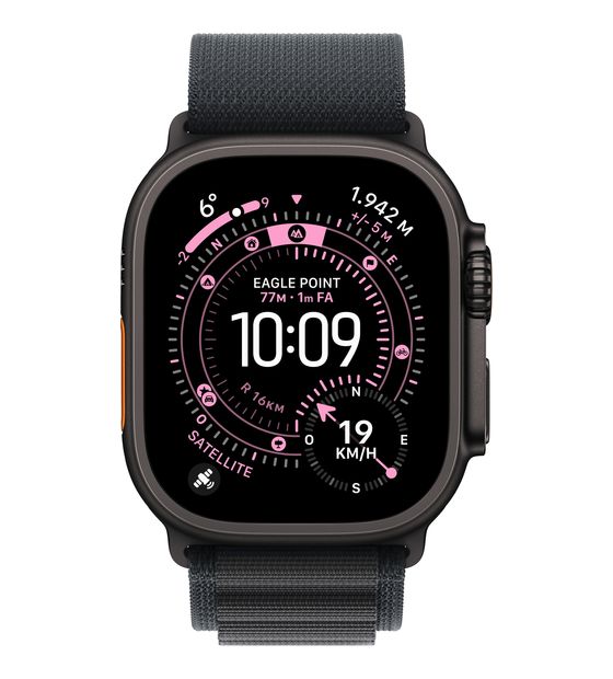 Apple MG9G4ZM/A Armband S Apple Watch Models 44mm 45mm 46mm 49mm  (Schwarz) f&uuml;r 99,00 Euro