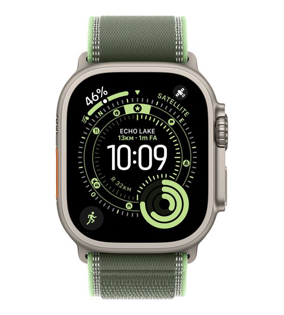 Apple MG9N4ZM/A Armband S/M Apple Watch Models 44mm 45mm 46mm 49mm  (Grün) f&uuml;r 99,00 Euro