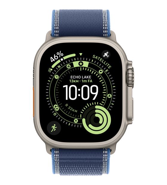 Apple MG9R4ZM/A Armband M/L Apple Watch Models 44mm 45mm 46mm 49mm  (Blau) f&uuml;r 99,00 Euro