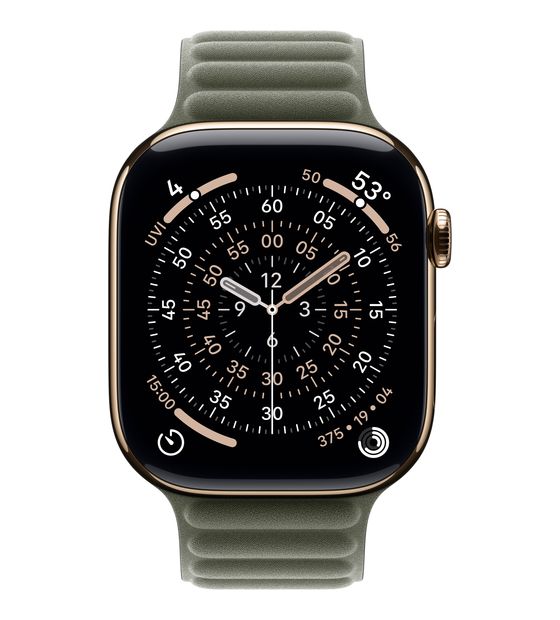 Apple MGDK4ZM/A Armband S/M Watch 44 mm/45 mm/46 mm/49 mm  (Grau, Salbei) f&uuml;r 99,00 Euro