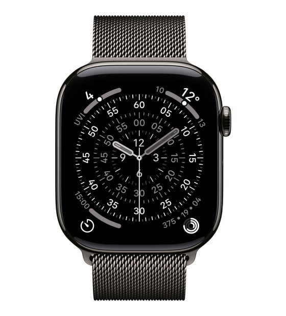 Apple MGJ64ZM/A Armband S/M 46 mm Apple Watch 44/45/46/49mm  (Schieferfarben) f&uuml;r 99,00 Euro