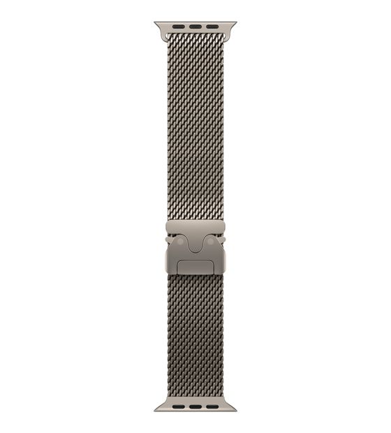 Apple Milanaise Armband L Watch 44mm, 45mm, 46mm, 49mm  (Titan) f&uuml;r 199,00 Euro