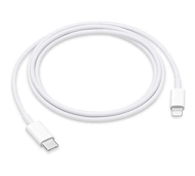 Apple MUQ93ZM/A Stecker Lightning auf USB C 1 m  (Weiß) f&uuml;r 25,00 Euro
