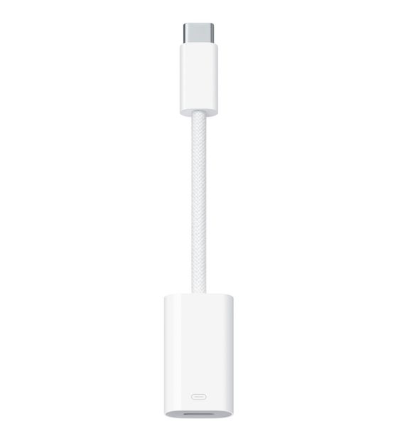 Apple MUQX3ZM/A USB Typ-C auf Lightning Weiblich  (Weiß) f&uuml;r 35,00 Euro