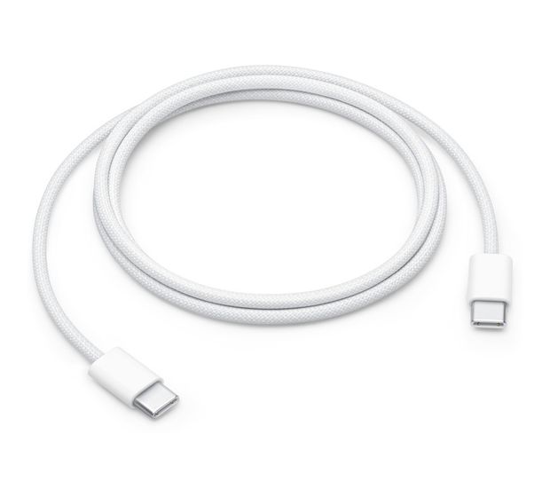 Apple MW493ZM/A Stecker USB C auf USB C bis 60 W 1 m  (Weiß) f&uuml;r 25,00 Euro