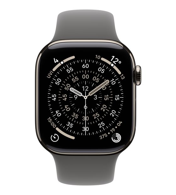 Apple MXLH3ZM/A Armband M/L Apple Watch Models 38mm, 40mm, 41mm, 42mm  (Grau) f&uuml;r 49,99 Euro