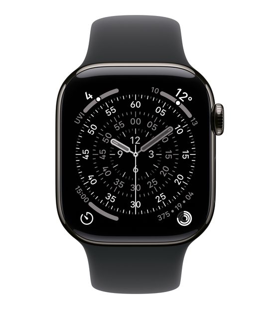 Apple MXLK3ZM/A Armband M/L Apple Watch Models 38mm, 40mm, 41mm, 42mm  (Schwarz) f&uuml;r 49,99 Euro