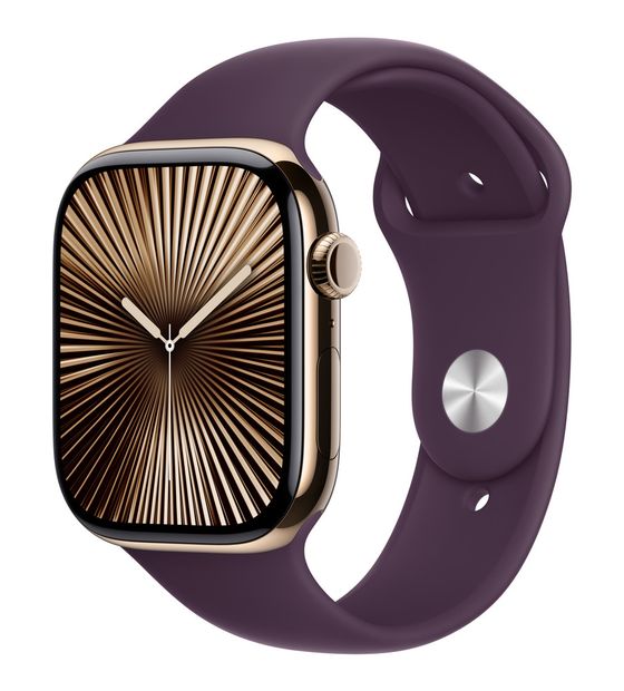 Apple MXLT3ZM/A Armband S/M Apple Watch Models 44mm, 45mm, 46mm, 49mm  (Pflaumenfarben) f&uuml;r 49,99 Euro