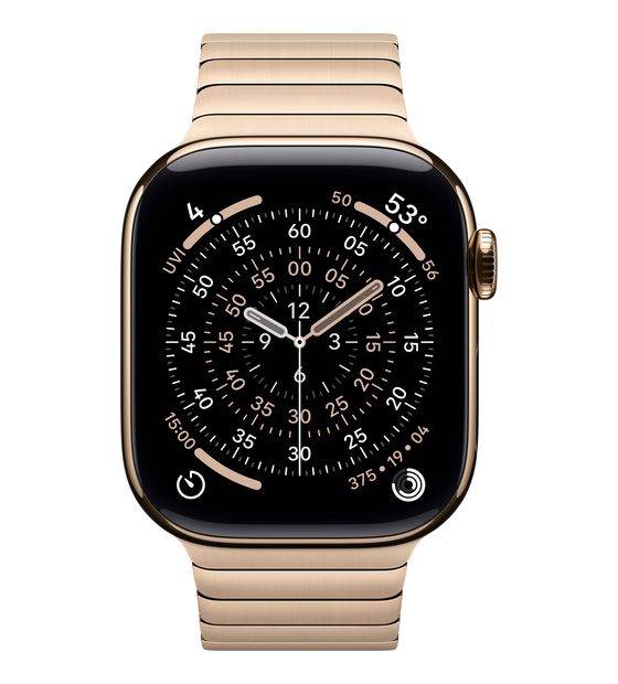Apple MXMC3ZM/A Armband  Apple Watch Models 38mm 40mm 41mm 42mm  (Gold) f&uuml;r 349,00 Euro