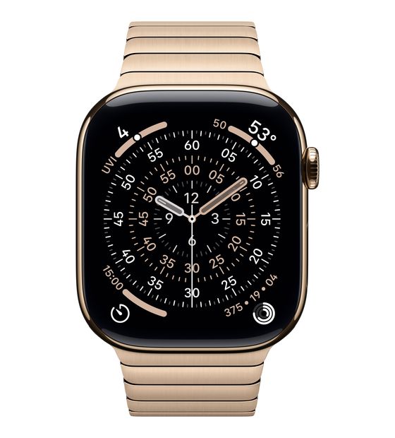 Apple MXMH3ZM/A Armband  Apple Watch Models 44mm 45mm 46mm 49mm  (Gold) f&uuml;r 349,00 Euro