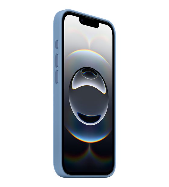 Apple Silikon Case Cover für Apple iPhone 16e  (Blau) f&uuml;r 45,01 Euro