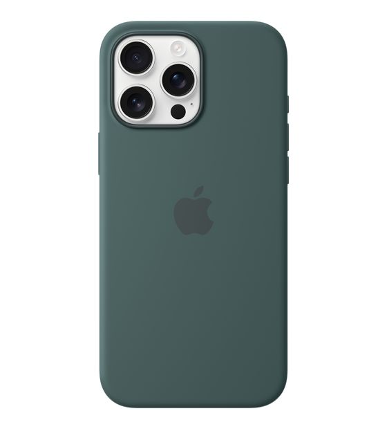 Apple Silikon Case mit MagSafe Cover für Apple iPhone 16 Pro Max  (Grün) f&uuml;r 59,00 Euro
