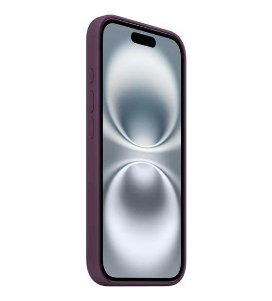 Apple Silikon Case mit MagSafe Cover für Apple iPhone 16  (Pflaumenfarben) f&uuml;r 59,00 Euro