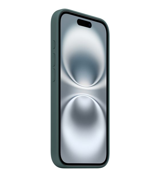 Apple Silikon Case mit MagSafe Cover für Apple iPhone 16  (Grün) f&uuml;r 48,46 Euro