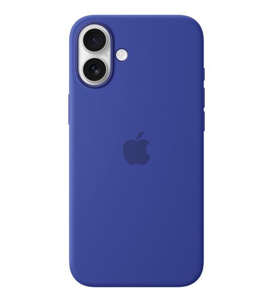 Apple Silikon Case mit MagSafe Cover für Apple iPhone 16 Plus  (Blau) f&uuml;r 59,00 Euro