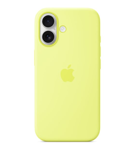 Apple Silikon Case mit MagSafe Cover für Apple iPhone 17  (Gelb) f&uuml;r 59,00 Euro