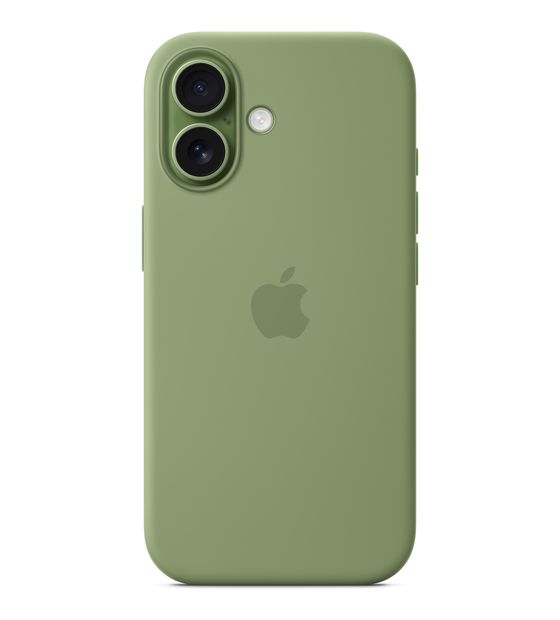 Apple Silikon Case mit MagSafe Cover für Apple iPhone 17  (Grün) f&uuml;r 59,00 Euro