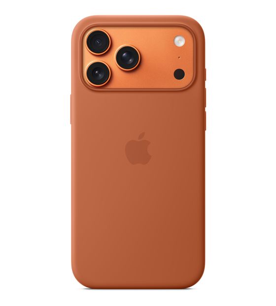 Apple Silikon Case mit MagSafe Cover für Apple iPhone 17 Pro Max  (Terrakotta) f&uuml;r 59,00 Euro