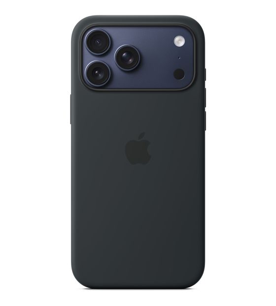 Apple Silikon Case mit MagSafe Cover für Apple iPhone 17 Pro Max  (Schwarz) f&uuml;r 59,00 Euro