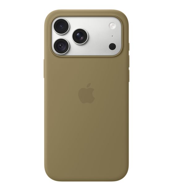 Apple Silikon Case mit MagSafe Cover für Apple iPhone 18 Pro Max  (Olive) f&uuml;r 53,99 Euro