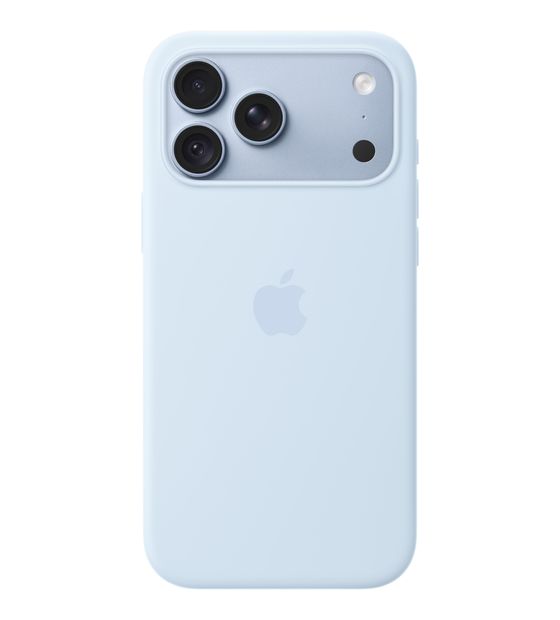 Apple Silikon Case mit MagSafe Cover für Apple iPhone 18 Pro Max  (Blau) f&uuml;r 53,99 Euro