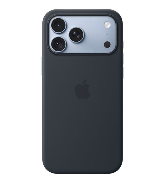Apple Silikon Case mit MagSafe Cover für Apple iPhone 18 Pro Max  (Navy) f&uuml;r 53,99 Euro