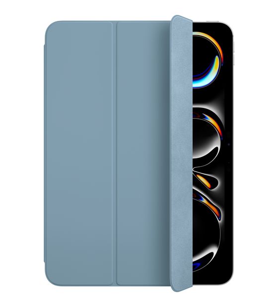 Apple Smart Folio für Apple iPad Pro 11-inch (M4) bis 27,9 cm (11") Kratzresistent mit Klappverschluss (Blau) f&uuml;r 79,99 Euro
