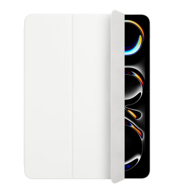 Apple Smart Folio für Apple iPad Pro 13-inch (M4) bis 33 cm (13") Kratzresistent mit Klappverschluss (Weiß) f&uuml;r 106,99 Euro