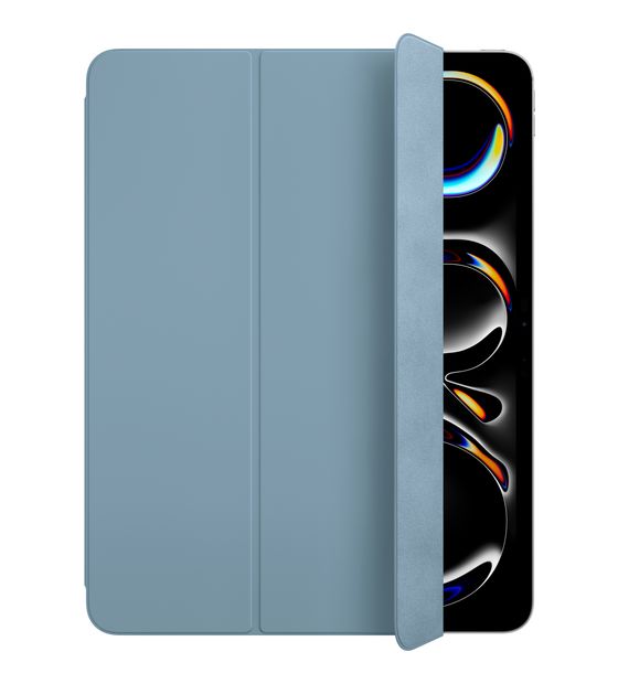 Apple Smart Folio für Apple iPad Pro 13-inch (M4) bis 33 cm (13") Kratzresistent mit Klappverschluss (Blau) f&uuml;r 106,99 Euro