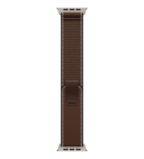 Apple Trail Loop Armband S/M Watch 49 mm  (Braun) f&uuml;r 99,00 Euro