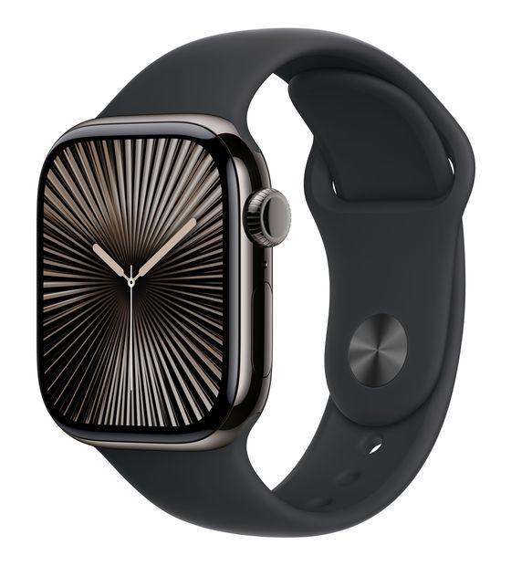 Apple Watch Series 10 Digital 42 mm S/M Smartwatch Rechteckig IP6X 36 h 326 ppi 4G  (Grau) f&uuml;r 601,00 Euro