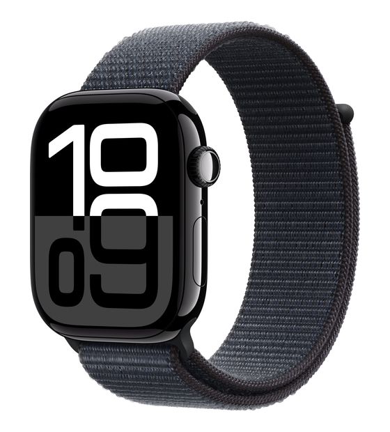 Apple Watch Series 10 Digital 46 mm Smartwatch Rechteckig IP6X 36 h 326 ppi 4G  (Schwarz) f&uuml;r 631,00 Euro