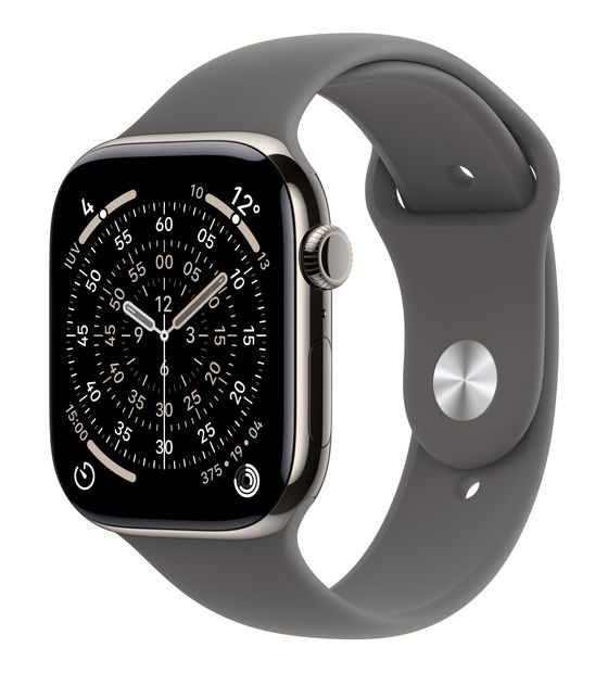 Apple Watch Series 11 Digital 46 mm M/L Smartwatch Rechteckig IP6X 38 h 326 ppi 5G  (Titan) f&uuml;r 863,00 Euro