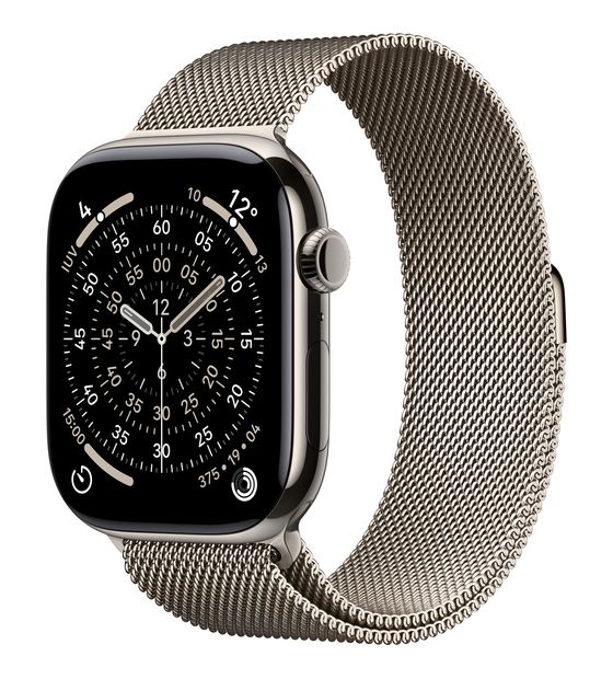 Apple Watch Series 11 Digital 46 mm M/L Smartwatch Rechteckig IP6X 38 h 326 ppi 5G  (Titan) f&uuml;r 913,00 Euro